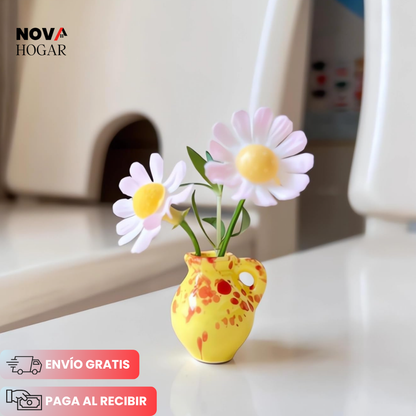 PetitVase™ Set x8 Hermosos Mini Floreros Magnético