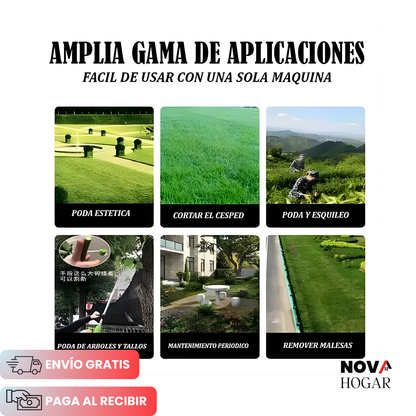 PowerMow Pro™ Podadora Inalámbrica Con Ruedas