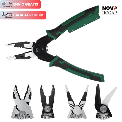 VoltGuard™ Alicate 6 En 1 Con Probador Integrado