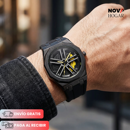 ChronoRim™ Elegante Reloj Inspirado en Ingeniería Automotriz