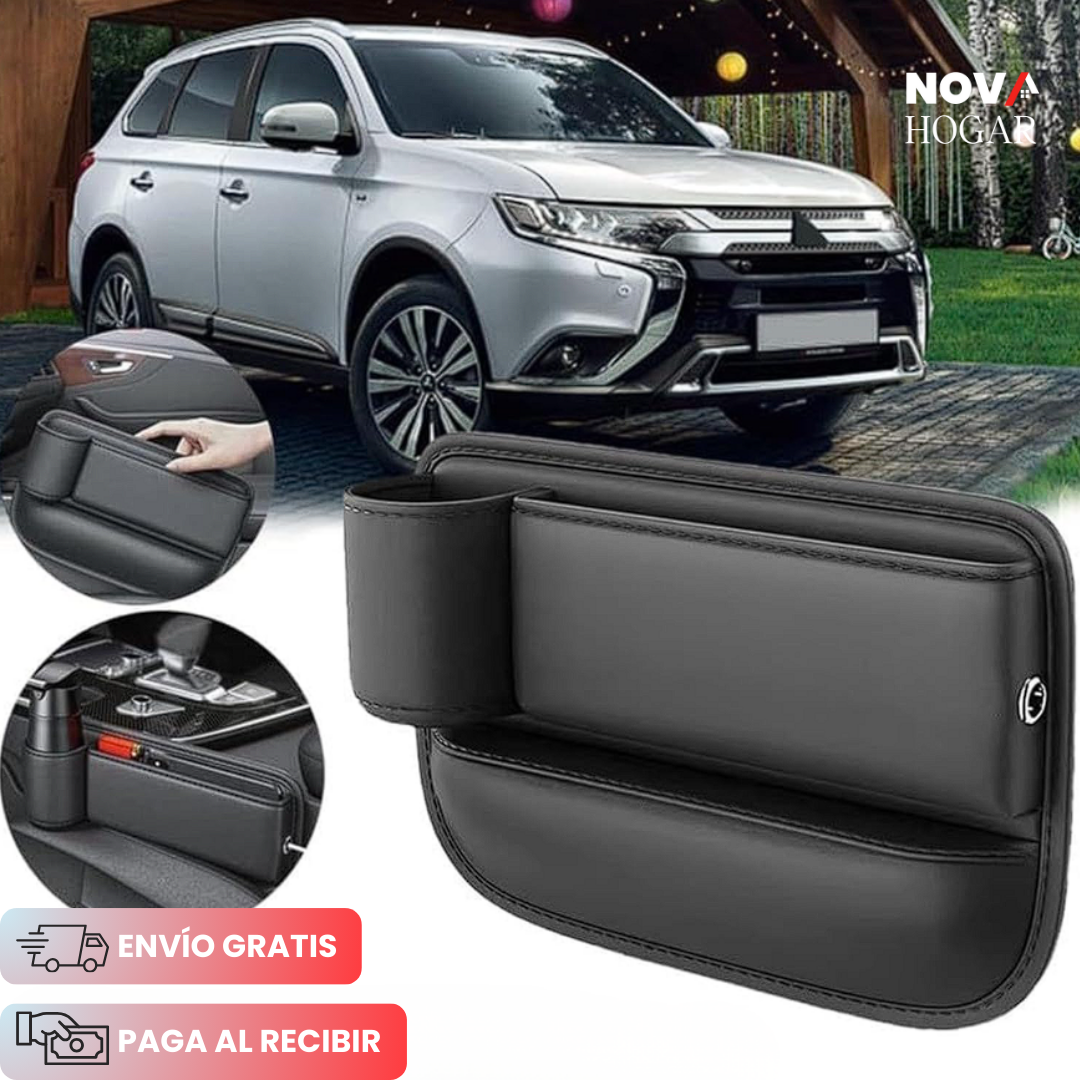 2x1 LuxeGap™ Organizador De Cuero Para Asiento de Auto