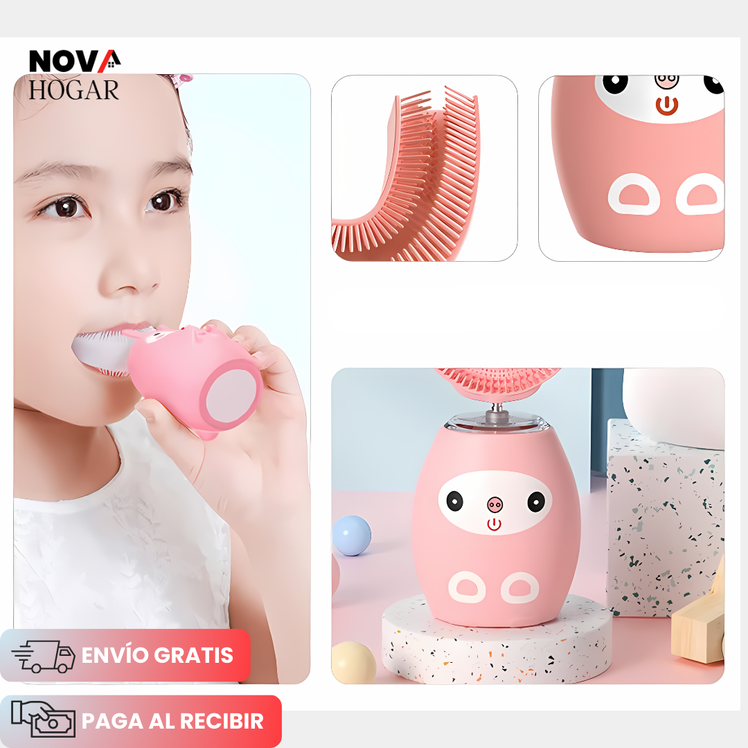 KidShine™ Cepillo Ultrasónico de Dientes para Niños