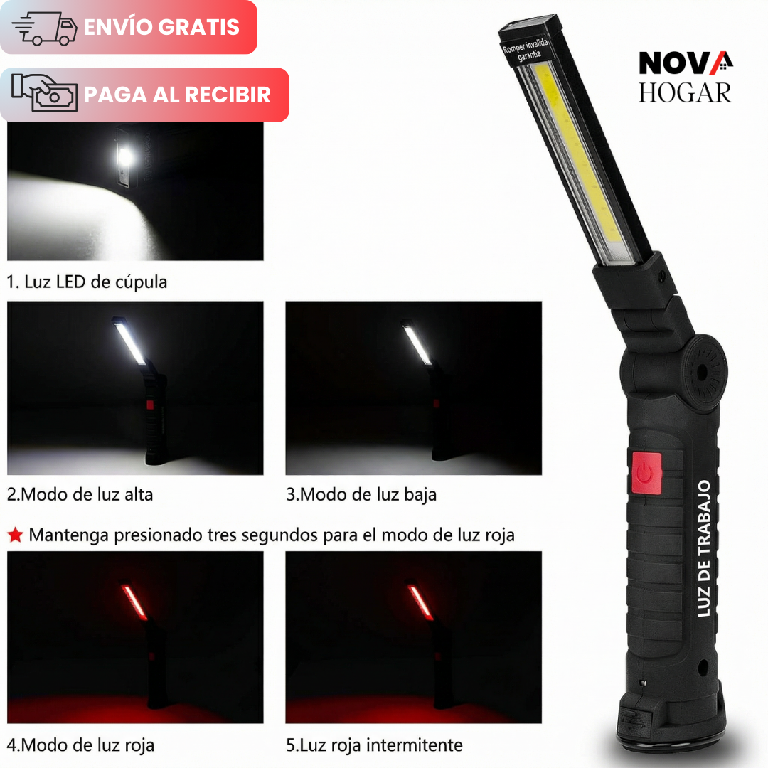 NovaTorch™ Linterna Magnética 360° Multiusos