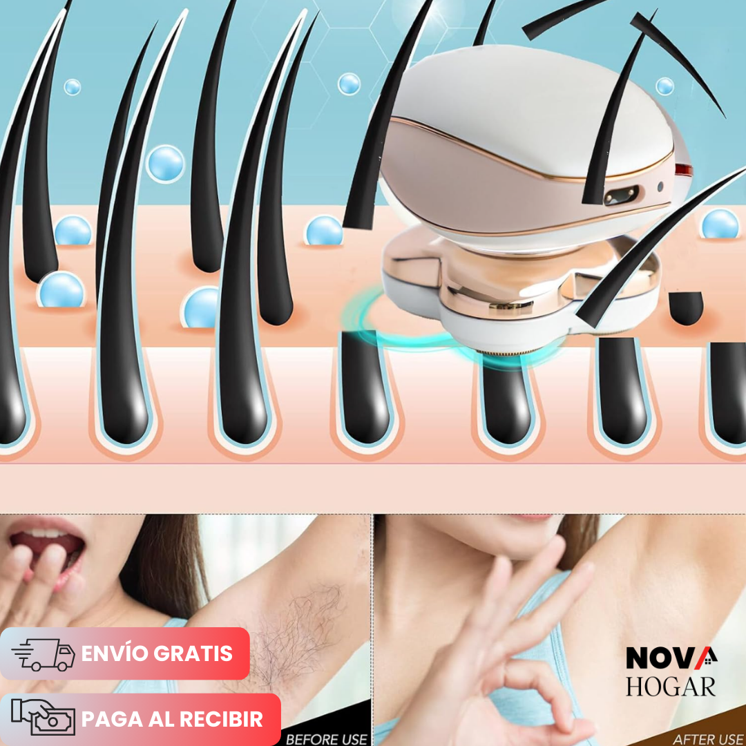 LadyGlide™ Depilador Corporal Delicado para Mujeres