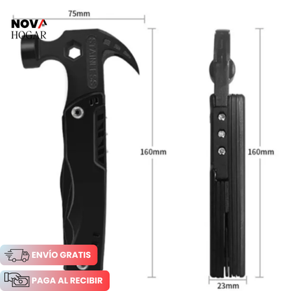 SteelGrip™ Martillo Multiherramienta 10 en 1