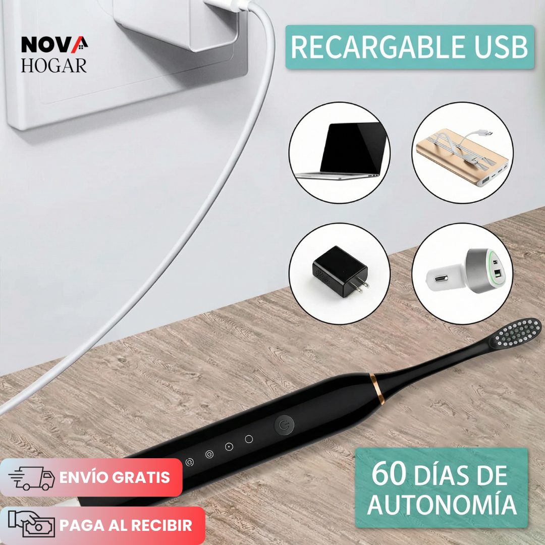 SensitiveSmile™ Cepillo Eléctrico para Encías Sensibles