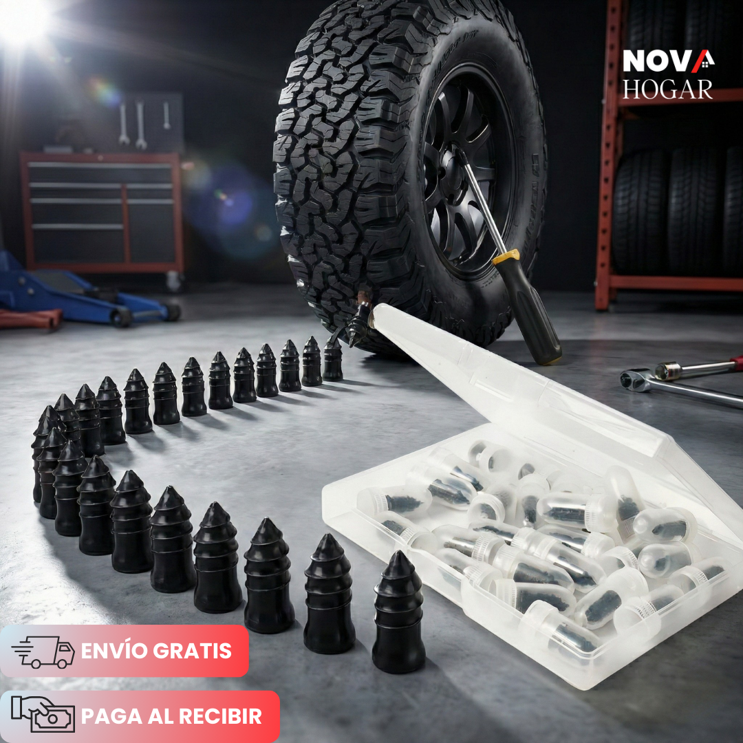 QuickSeal™ Kit x20 Tornillos Autosellantes para Pinchazos