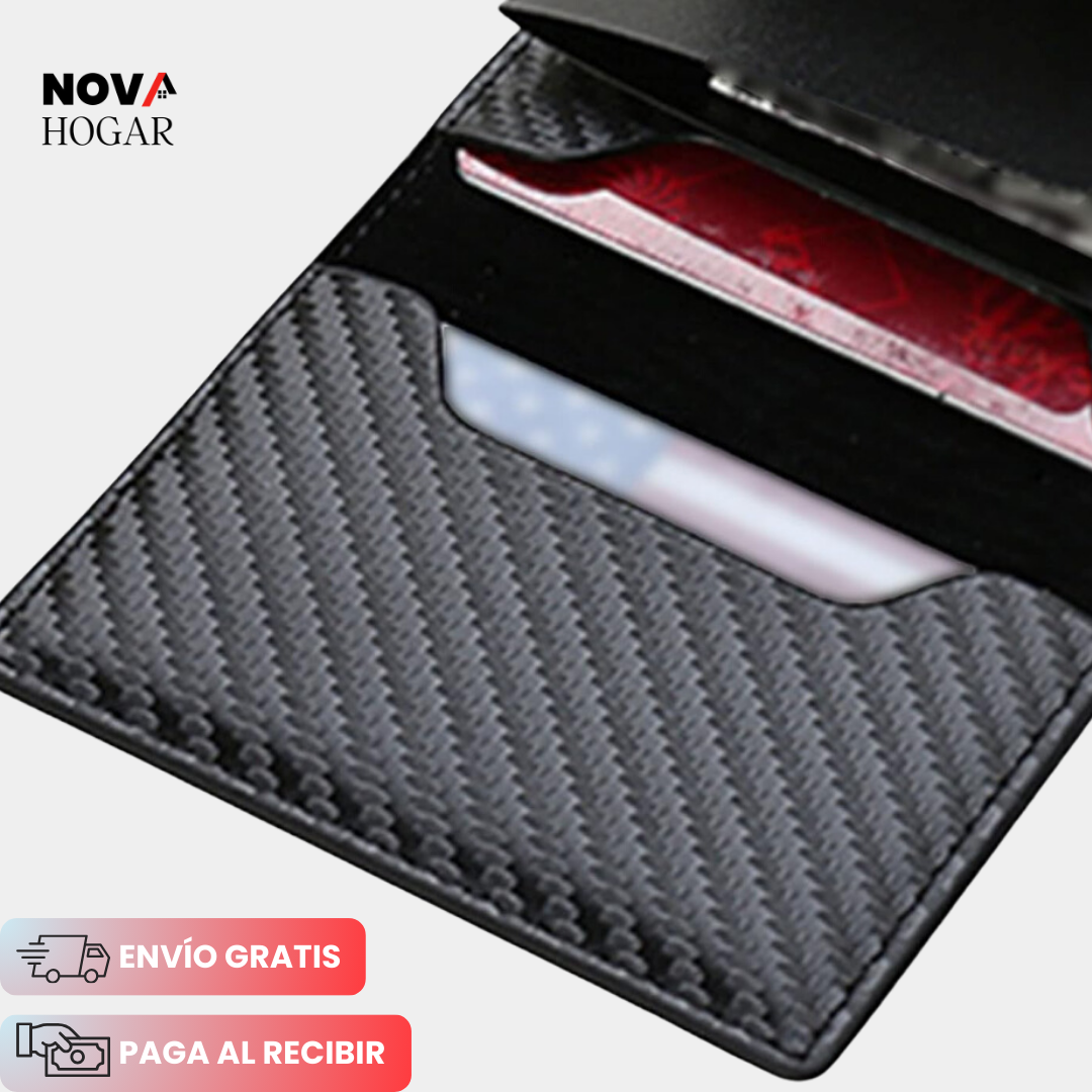 StealthCard™ Billetera Ultra-Delgada con Protección de Tarjetas RFID