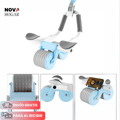 FlexiRoller™ Rodillo para Abdominales en Casa con Autorebote