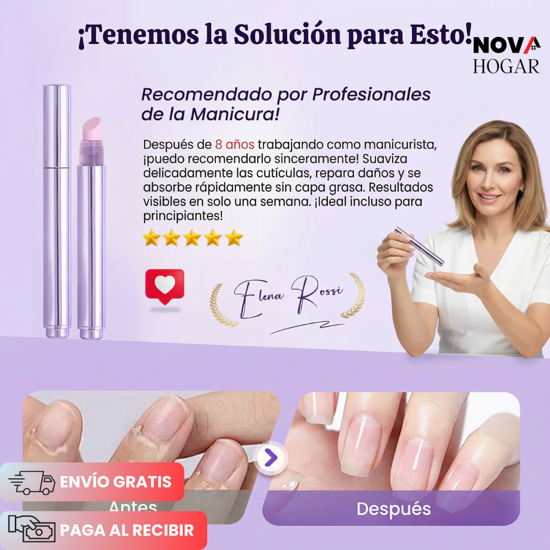 CuticleHero™ Lápiz Restaurador de Uñas Dañadas