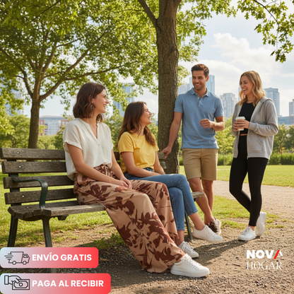 SoftFlow™ Pantalón Holgado Estilo Versátil