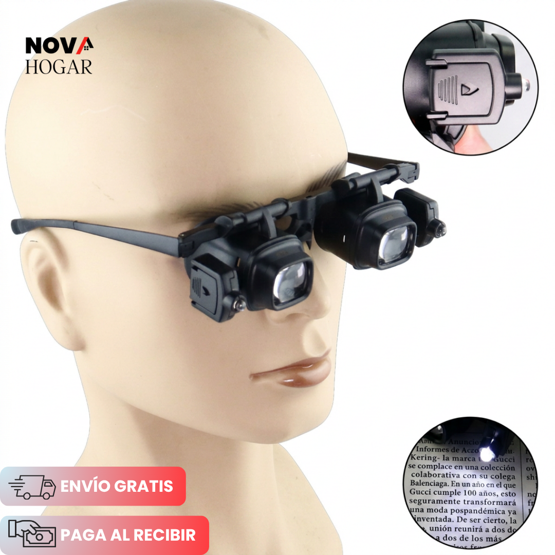 FocusPro™ Gafas Lupa Para Reparación Detallada