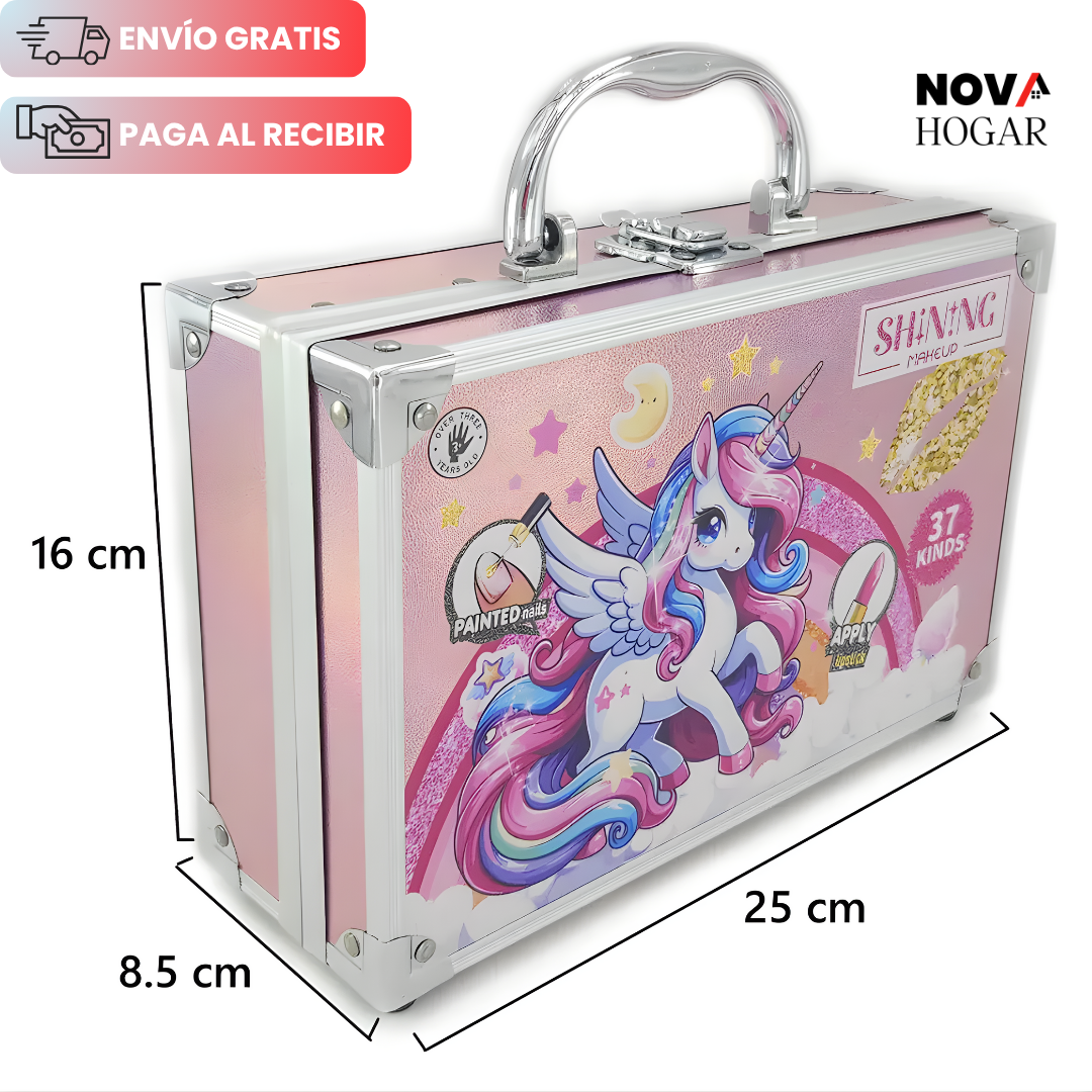 MagicGlam™ Maletín de Maquillaje Mágico para Niñas