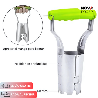PlantSwift™ Herramienta Plantadora de Bulbos Ergonómica