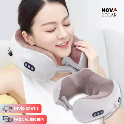 RelaxNeck™ Cojín de Masajes Recargable para Alivio del Dolor