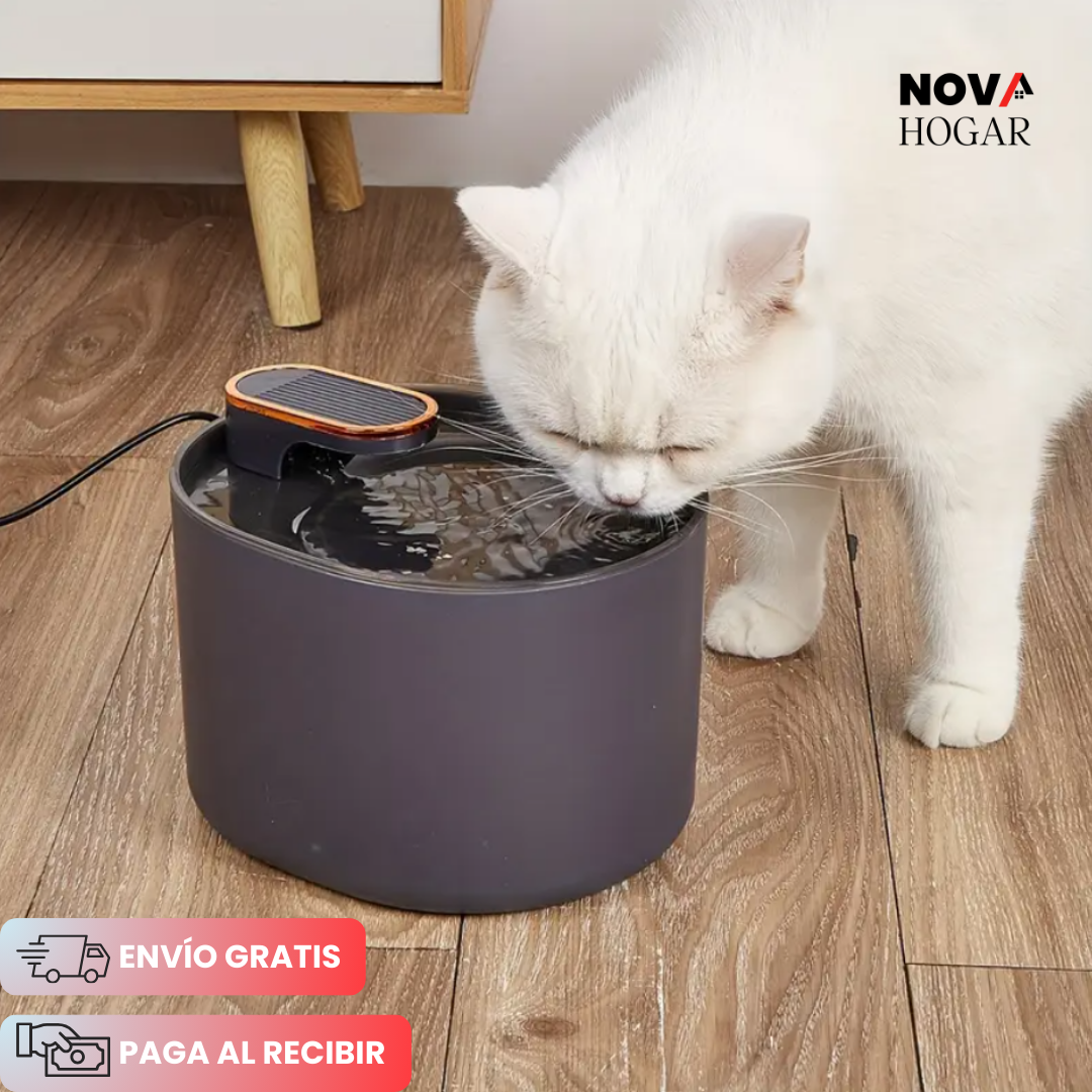 MeowFount™ Fuente Automática con Filtro Purificador de Agua