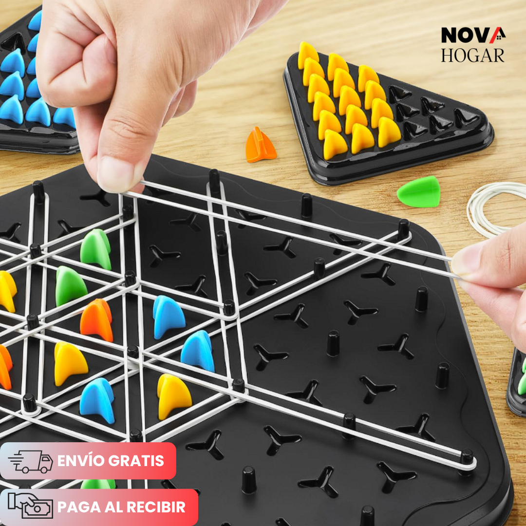 SnapBattle™ Juego Estratégico de Gomas Elásticas