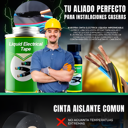 2x1 InstaTape™ Aislante Eléctrico Líquido Impermeable