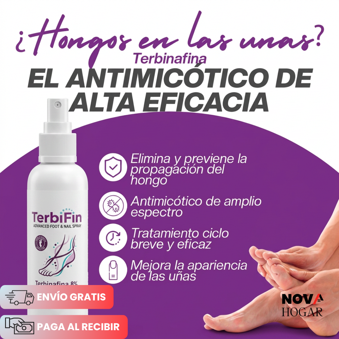TerbiFin Clinical™ Spray Antifúngico de Acción Médica