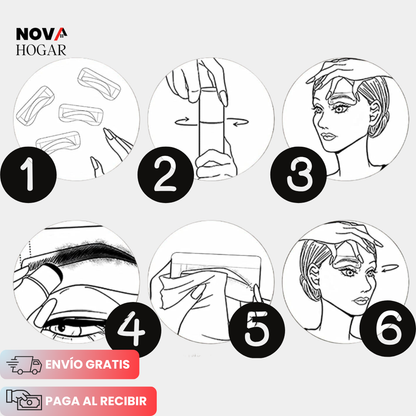 2x1 BrowShape™ 2.0 Kit de Sello Compacto para Cejas