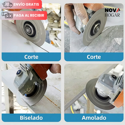2x1 BladeEdge™ Disco Poroso para Corte Cerámico de 4"