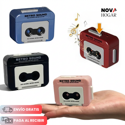 RetroEcho™ Mini Grabadora Para Mensajes Especiales