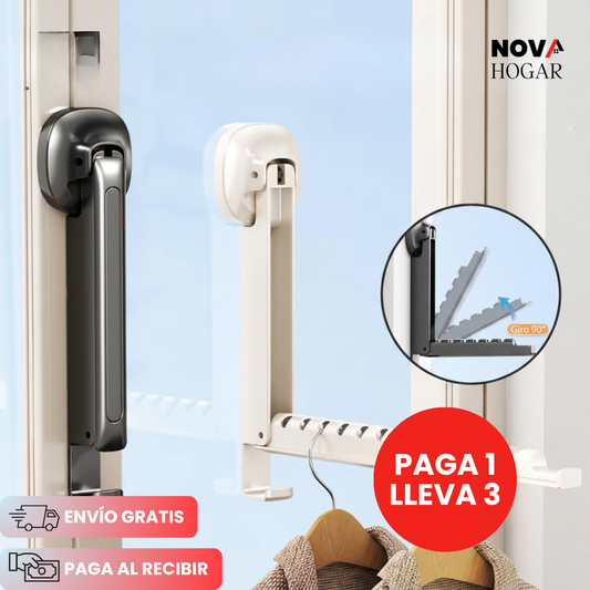 3x1 SlimHang™ Tendedero Plegable de Pared