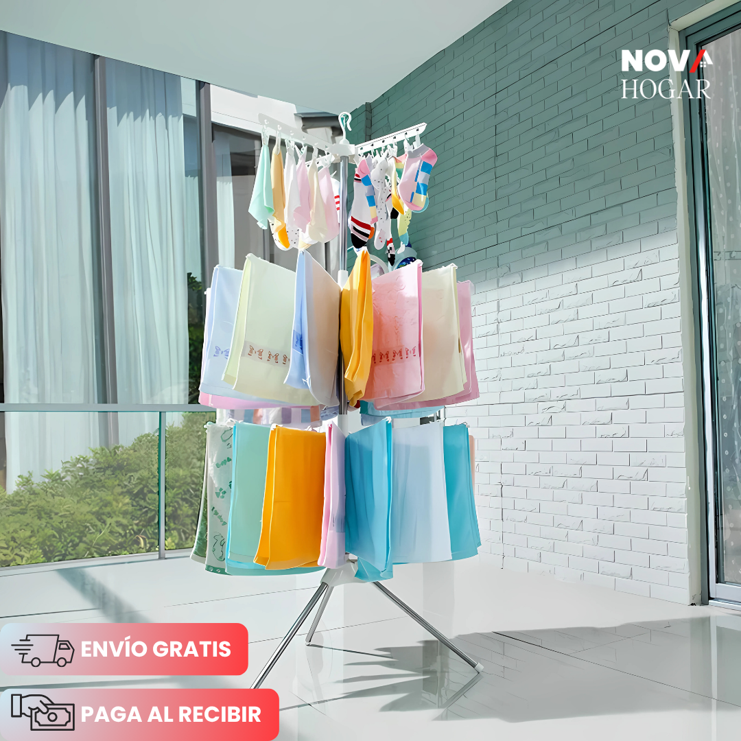 FlexDry™ Tendedero Plegable 3 Niveles