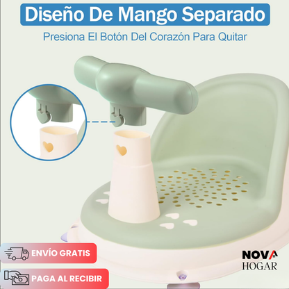 SafeSplash™ Asiento De Baño Seguro Bebé