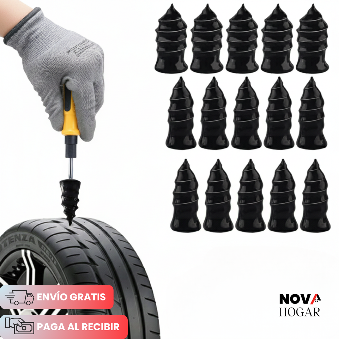 QuickSeal™ Kit x20 Tornillos Autosellantes para Pinchazos