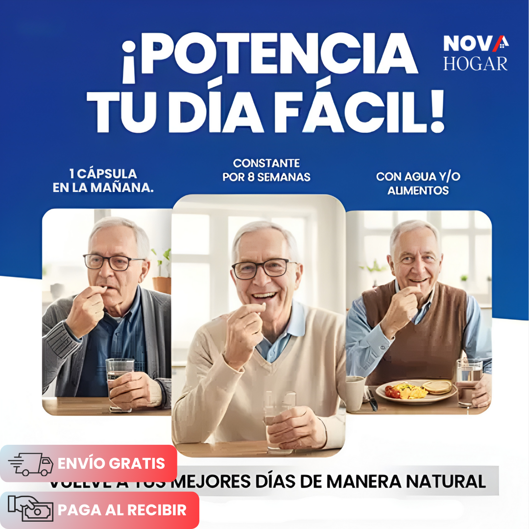 NADGenie™ 60 Capsulas Suplemento de Bienestar Masculino