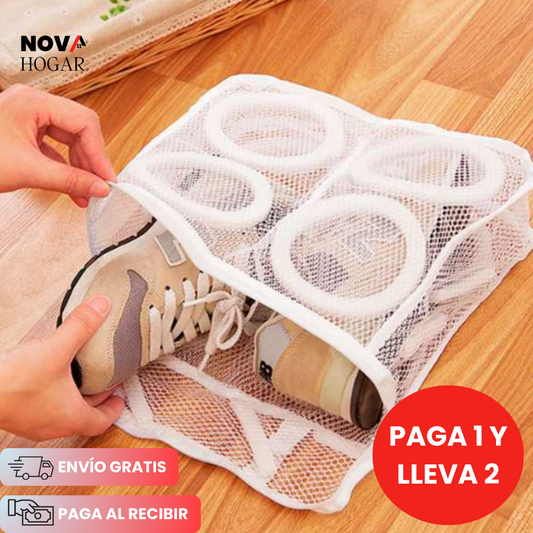 2x1 WashSneak™ Bolsa Protectora para Lavar Calzado
