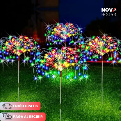 2x1 StarBloom™ Luces Solares de Fuegos Artificiales