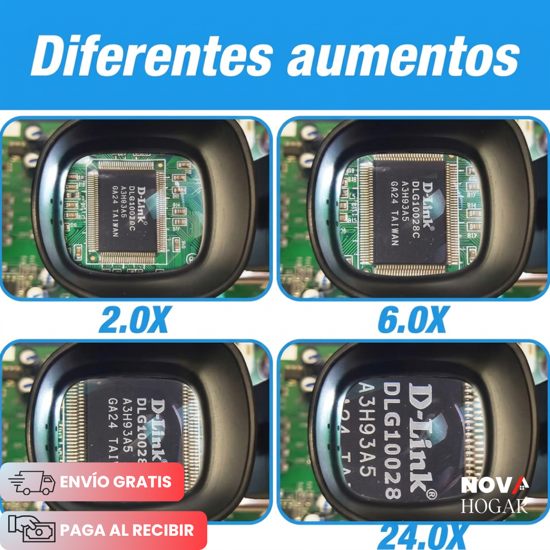 FocusPro™ Gafas Lupa Para Reparación Detallada