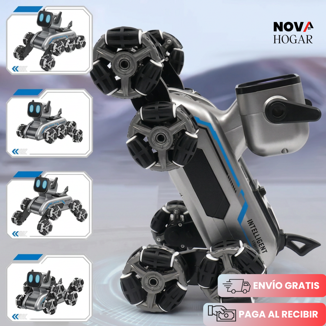 BuddyBot™ Perro Robot Acrobático Con Control Remoto