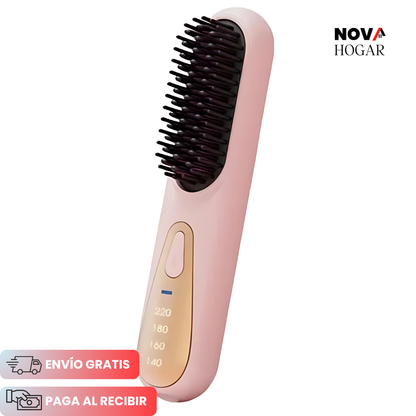 LissOn™ Cepillo Alisador Portátil Recargable