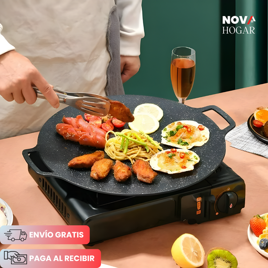 HeatMaster™ Parrilla de Barbacoa Coreana Antiadherente