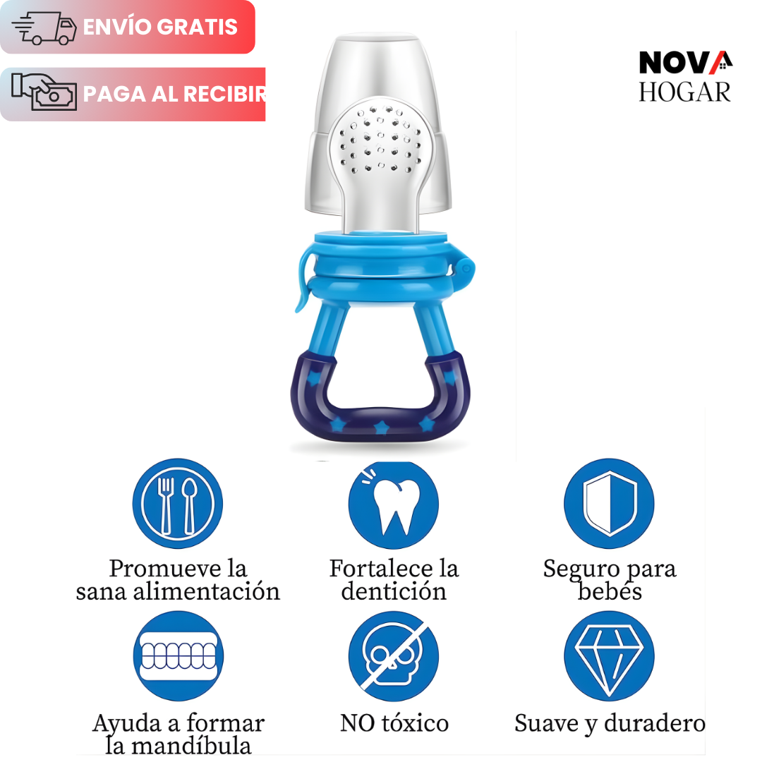 NutriNibble™ Chupete Alimentador de Frutas para Bebés