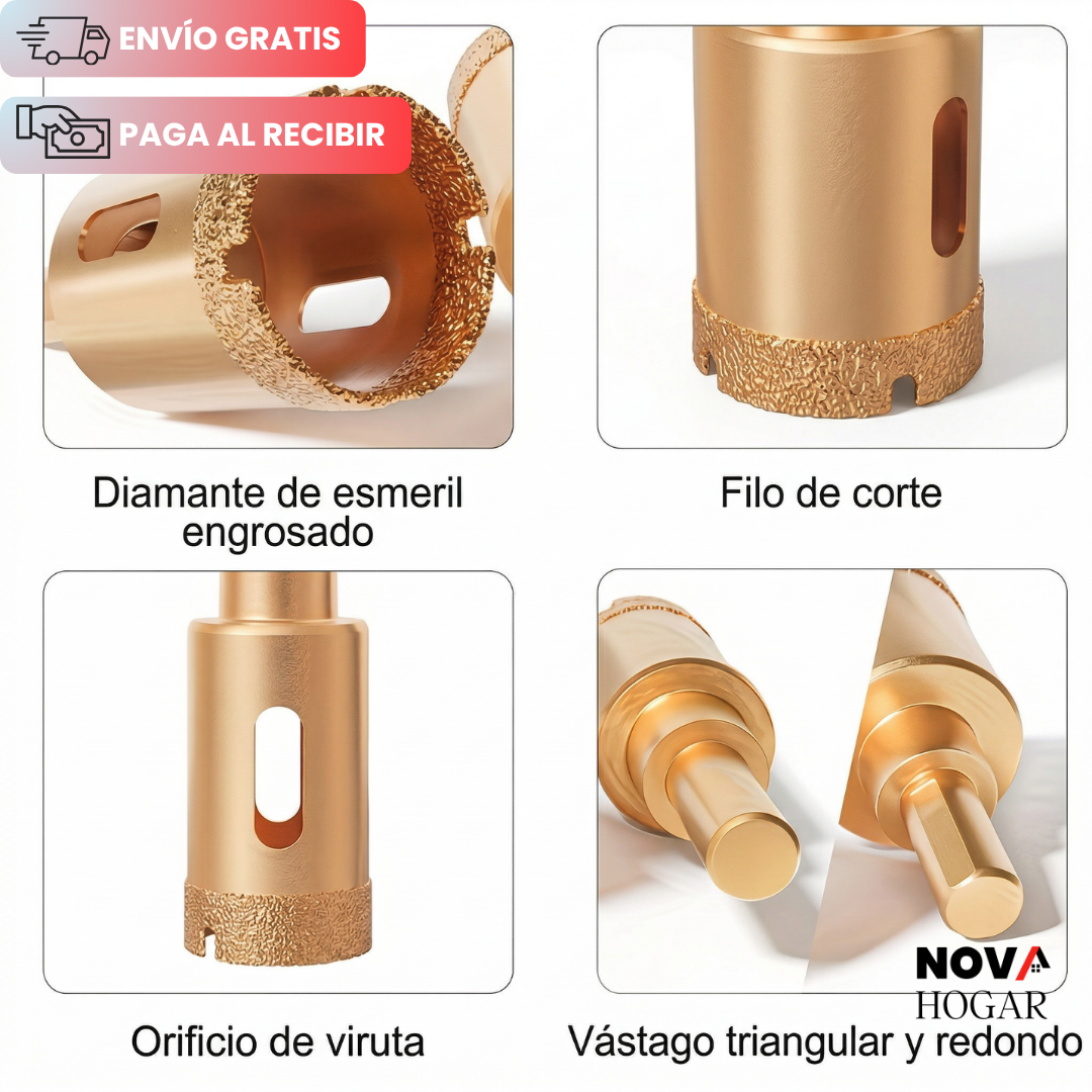 SureDrill™ Kit Profesional De Brocas Diamantadas