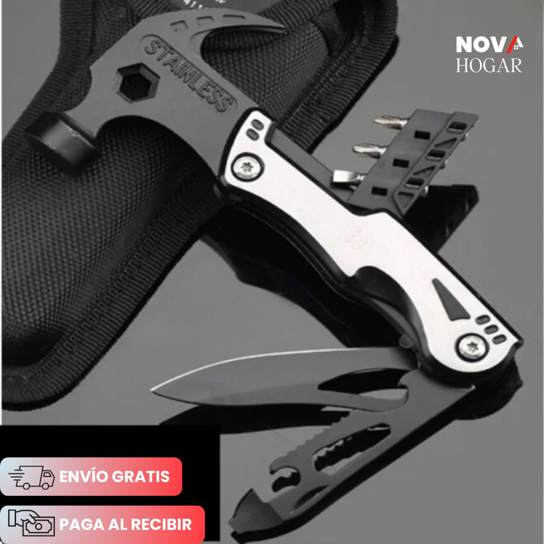 SteelGrip™ Martillo Multiherramienta 10 en 1