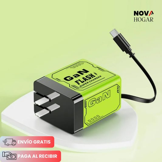 TurboReel™ Cargador Retráctil GaN De Alta Potencia