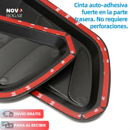 2x1 TurboFlow™ Ventilación Decorativa Para Capó de Carro
