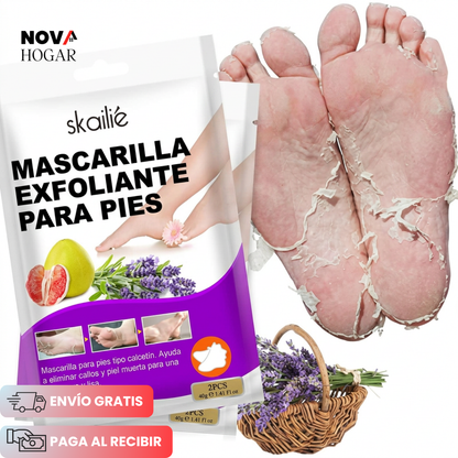 2x1 NaturePeel™ Mascarilla Exfoliante De Pies