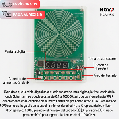EarthPulse™ Generador De Ondas Naturales Relajantes