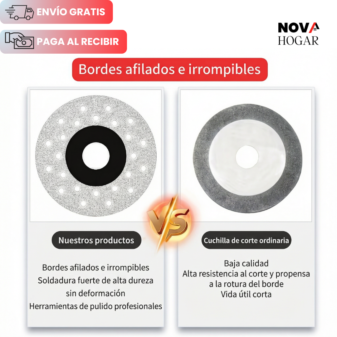 2x1 BladeEdge™ Disco Poroso para Corte Cerámico de 4"