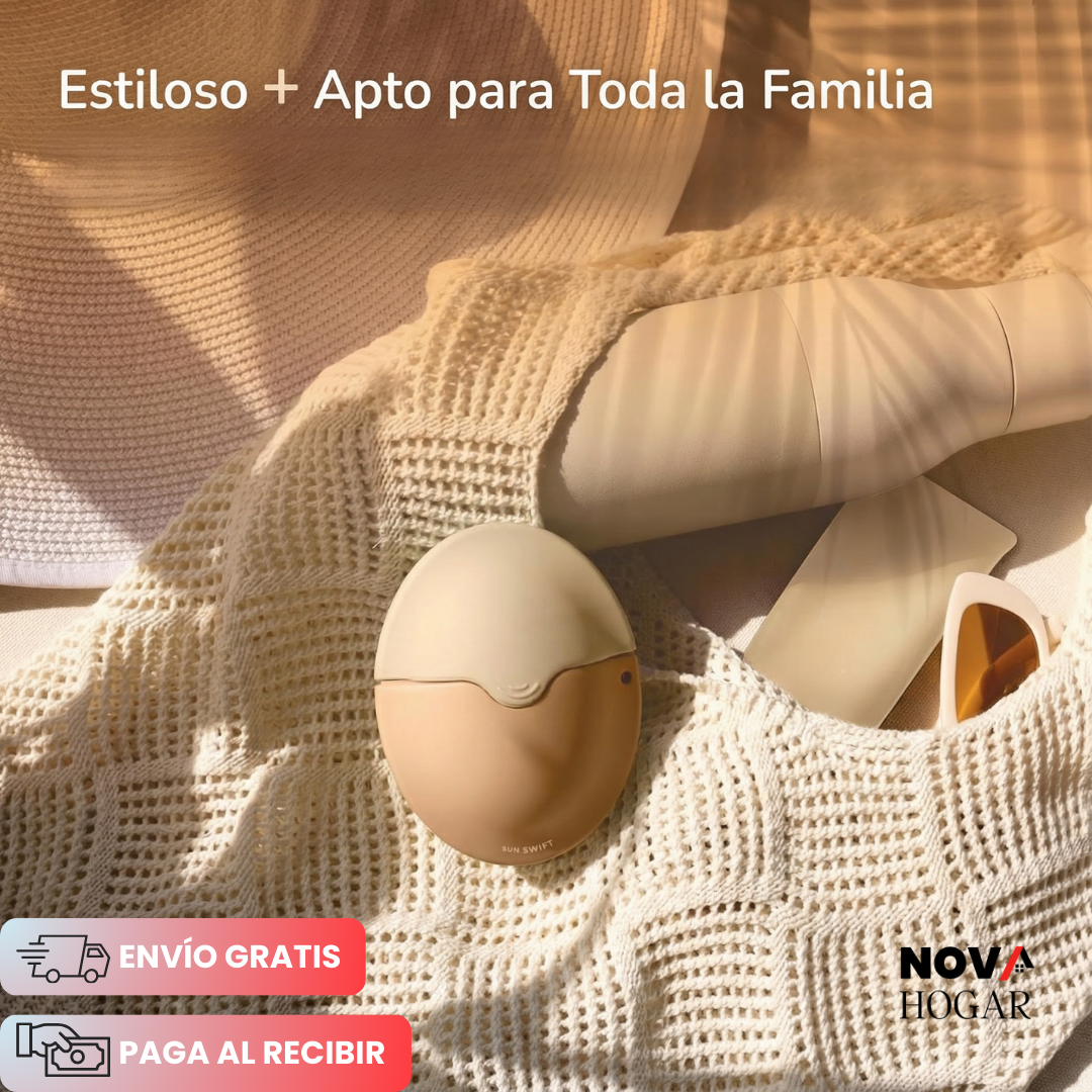 SunRoller™ Aplicador de Protector Solar Portátil