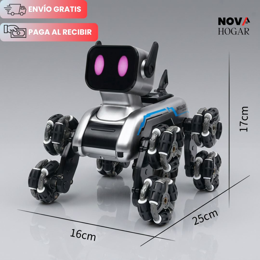 BuddyBot™ Perro Robot Acrobático Con Control Remoto