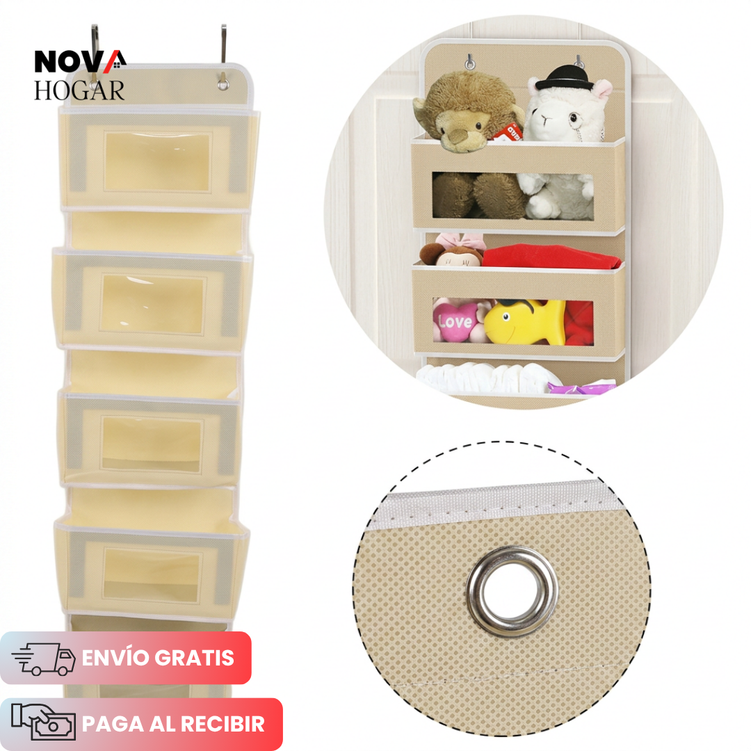 NeatBath™ Organizador Colgante para Puertas de 4 Niveles