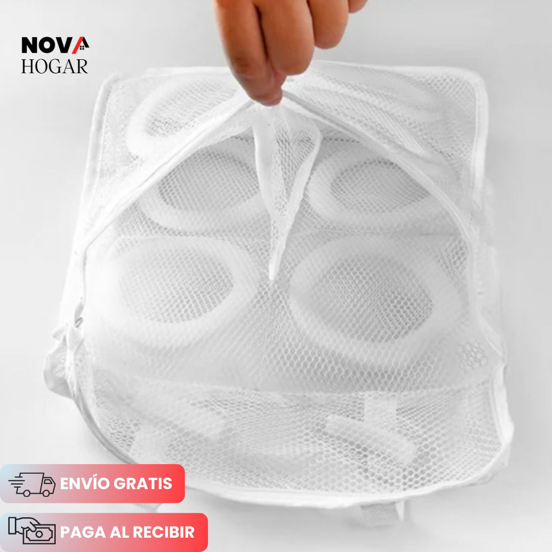 2x1 WashSneak™ Bolsa Protectora para Lavar Calzado