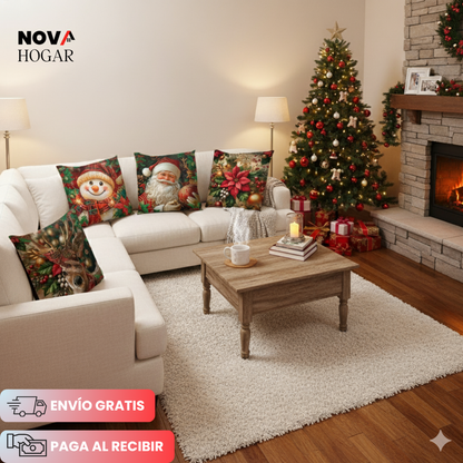 JoyPillow™ Set de Fundas Navideñas Para Cojines